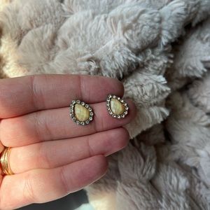 Pear shaped earrings